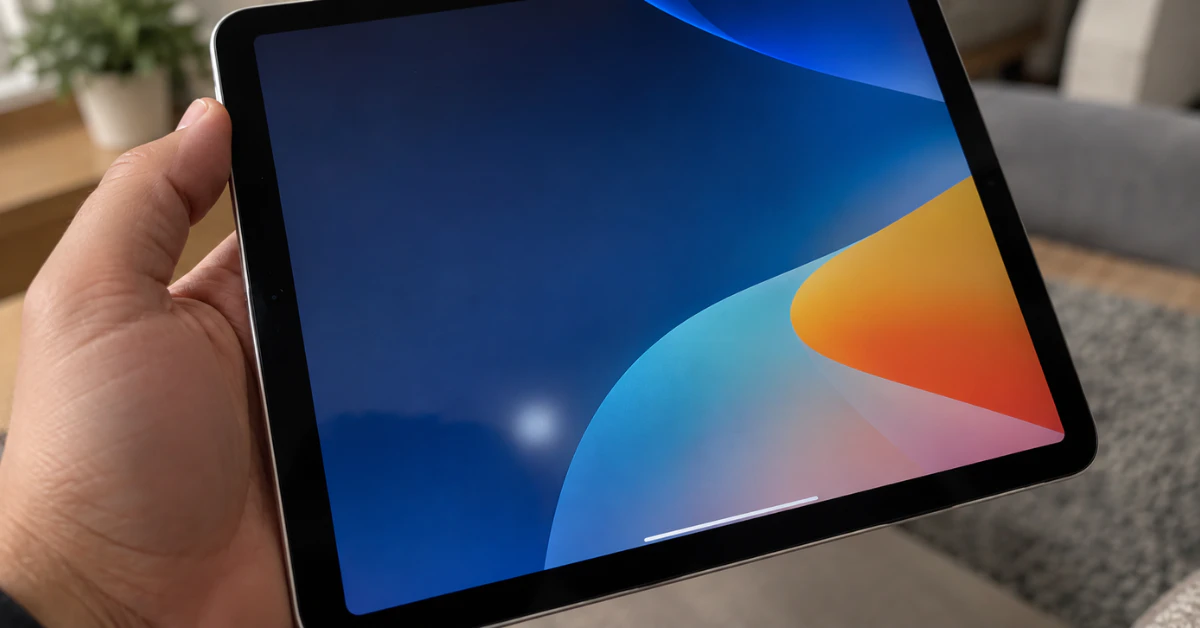 ipad screen bright white spot